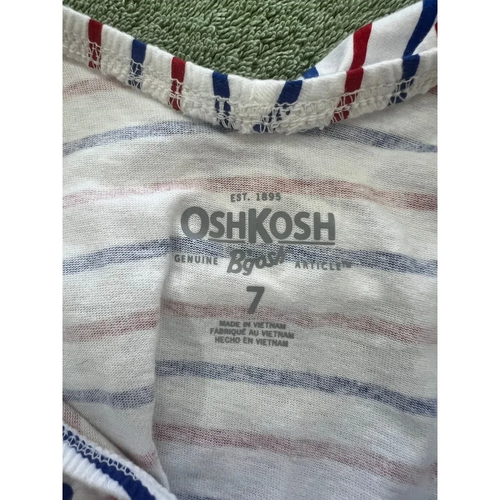 Kid Girls Oshkosh Bgosh sleeveless shirt size‎ 7
